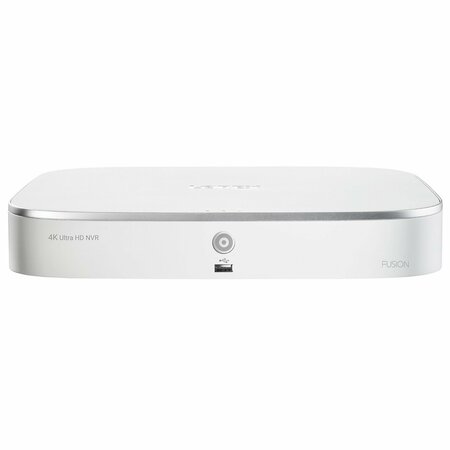 Lorex Fusion 4K 8.0-MP 16-Camera-Capable 8 Wired, 8 Wi-Fi 2-TB NVR, , White N845A62